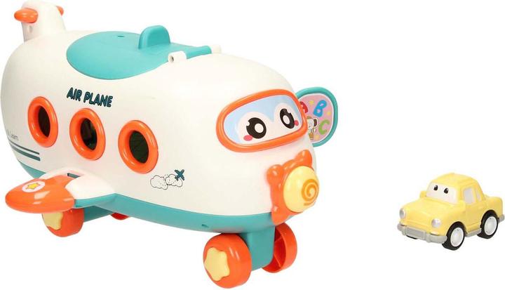 Actual product image Passenger aeroplane playset with vehicles
