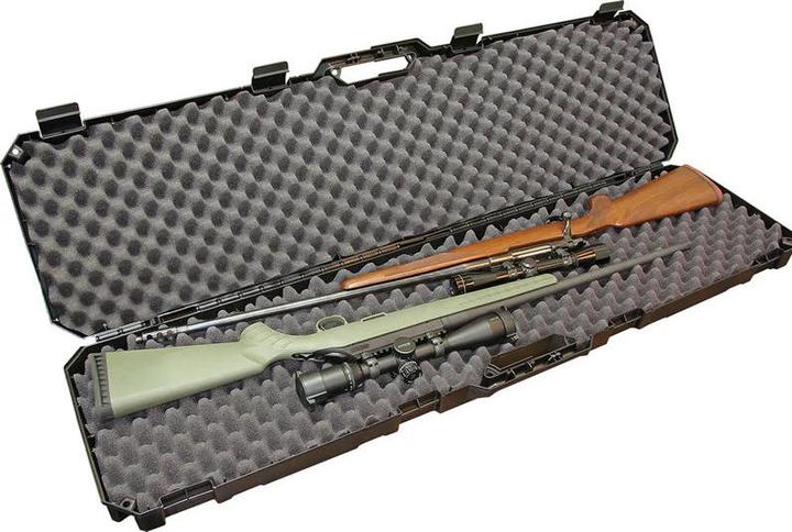 Actual product image MTM Case-Guard Double Scoped Rifle Case 51", Black (37 cm)