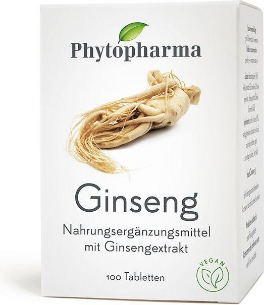 Actual product image Phytopharma Ginseng (100 Piece, Pills, 73 g)