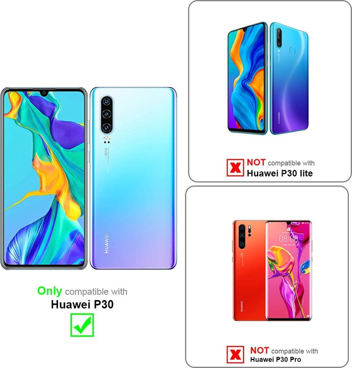 Produktbild Cadorabo TPU Liquid Silicone Case Cover (Huawei P30)