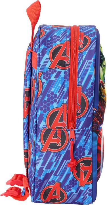Image du produit The Avengers Kinderrucksack Rot Dunkelblau 22 X 27 X 10 Cm 3D