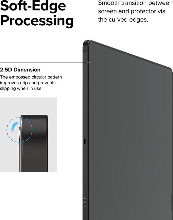 Produktbild Ringke Screen Protector for Galaxy Tab S10 Ultra / S9 Ultra / S8 Ultra SCREEN PROTECTOR TEMPERED GLASS (1 Stk., Samsung Galaxy Tab S10 Ultra, Samsung Galaxy Tab S8 Ultra, Samsung Galaxy Tab S9 Ultra)