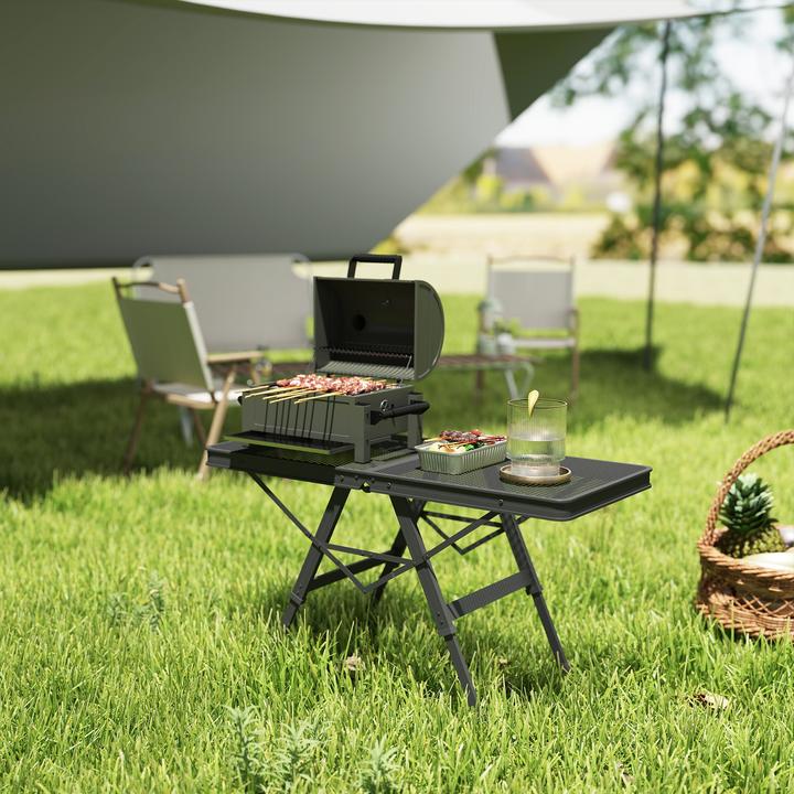 Image du produit Outsunny Campingtisch Metall, Aluminium Schwarz