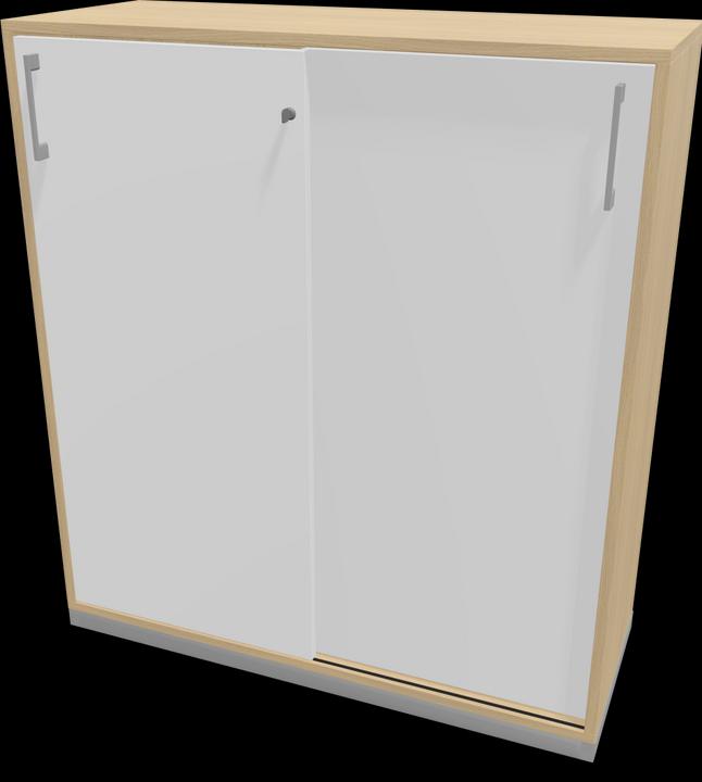 Silver grey, White, Oak decor bleached