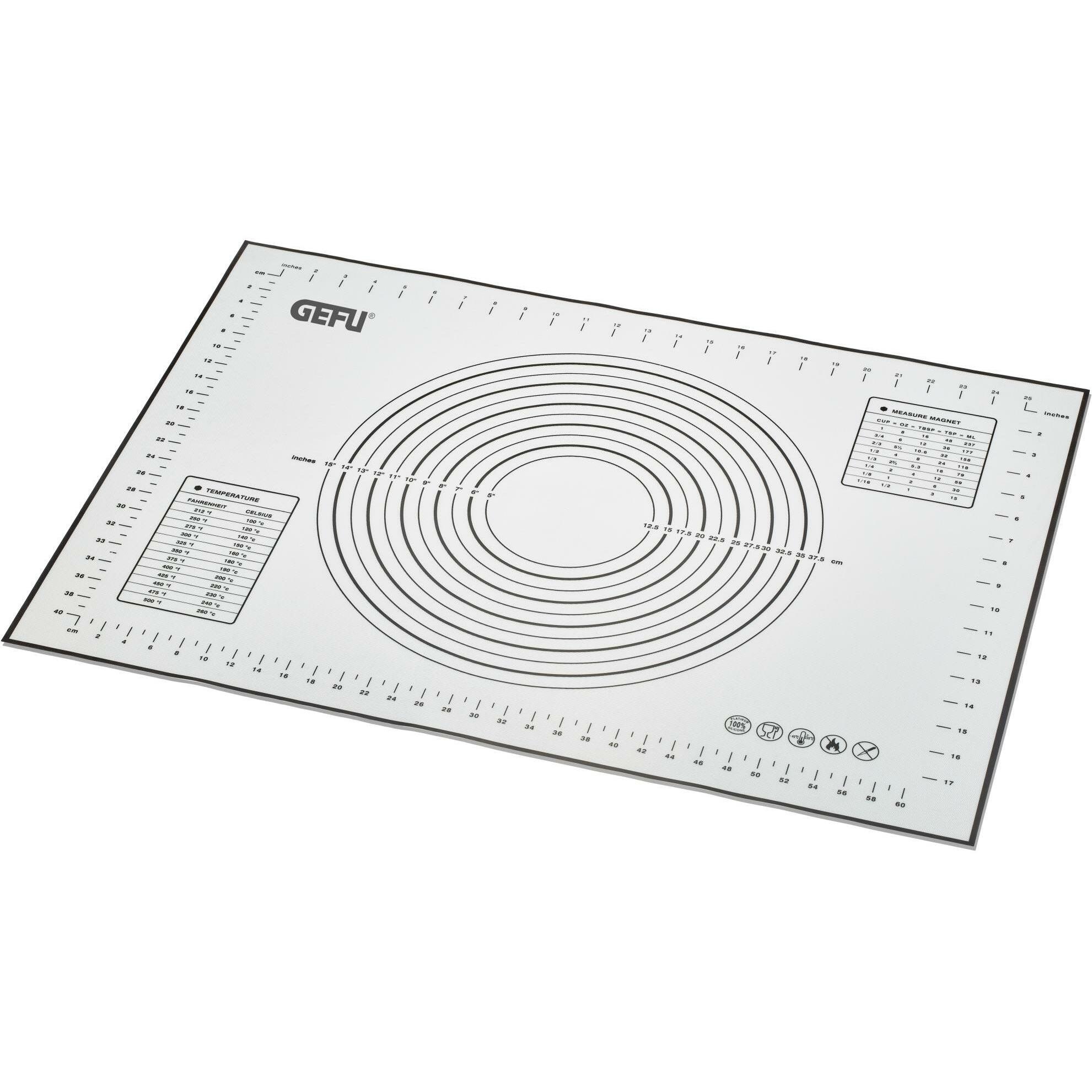 GEFU Backmatte PAD 1 Stück, Backpapier, Weiss