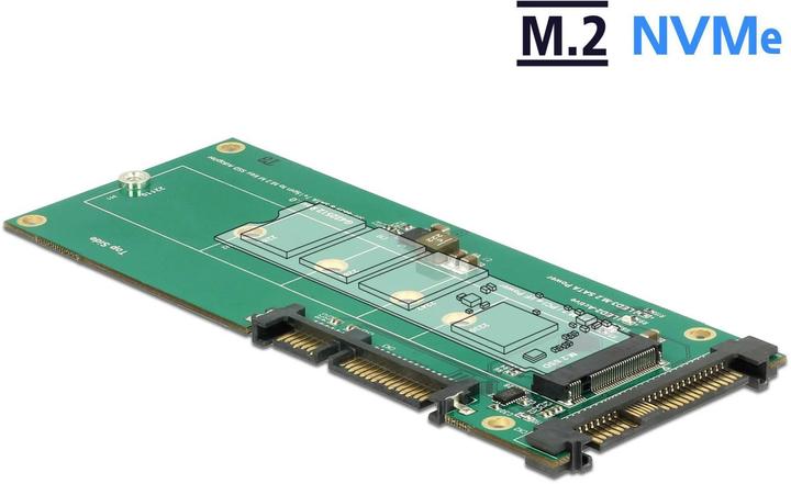 Actual product image Delock U.2 or SATA to M.2 Adapter