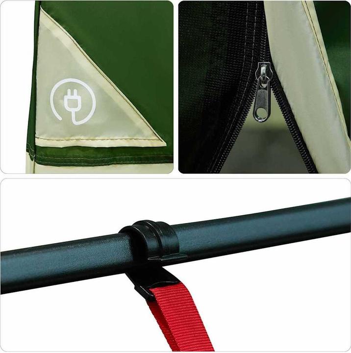 Image du produit VidaXL Tente de camping (3.65 kg, 1 personne)