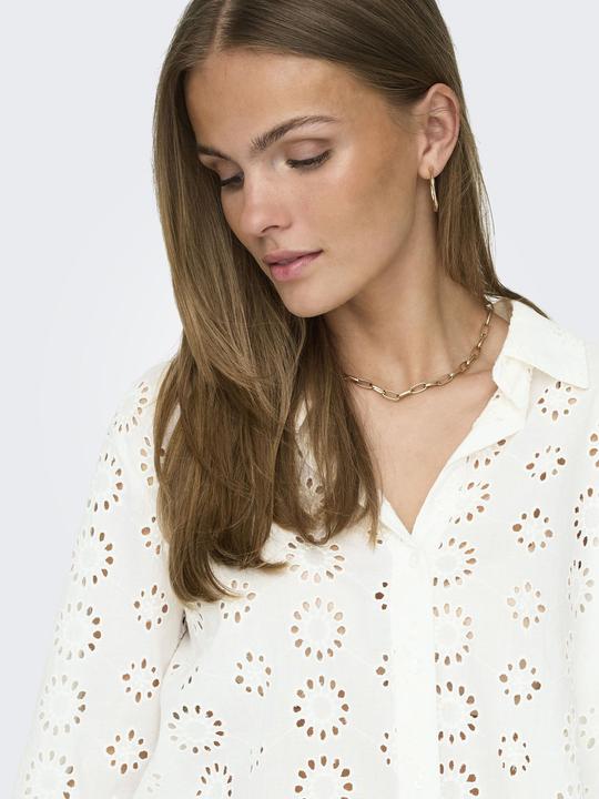Image du produit JdY Coupe normale Col chemise Manches longues Coupe volumineuse des bras Chemise (L)