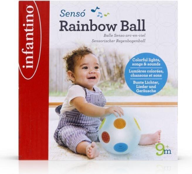 Actual product image Infantino Activity ball with light and sensor (English)