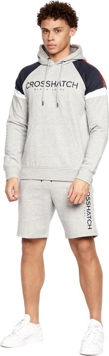 Immagine prodotto Crosshatch Set felpa con cappuccio e pantaloncini Reginald (XL)