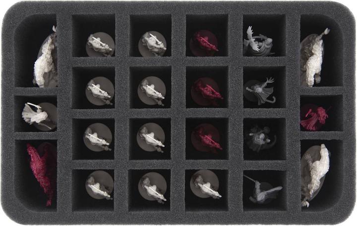 Actual product image Feldherr TRA30 - Transporter for Descent: Journey into Darkness 2nd Edition - all miniatures