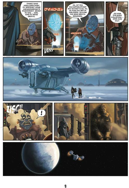 Actual product image Panini Star Wars: The Mandalorian - der offizielle Comic zur ersten Staffel (German, Alessandro Ferrari, Igor Chimisso, 2022)