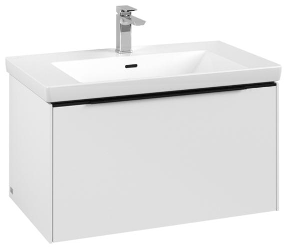 Pure White, Volcano Black