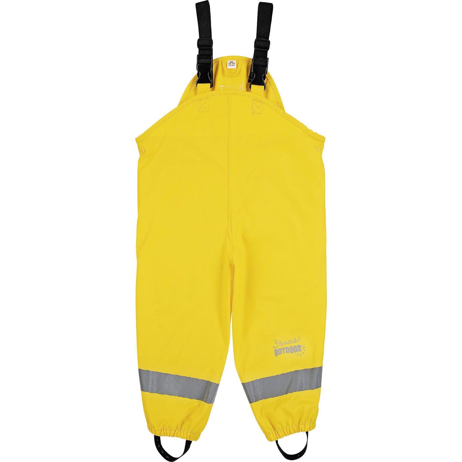Sterntaler, Unisex, Outdoorhose, Regenhose ungefüttert (116), Gelb, 116