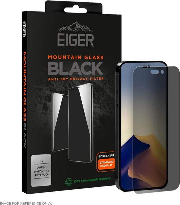 Produktbild Eiger Mountain Glass Black (1 Stück, Apple iPhone 14 Pro Max)