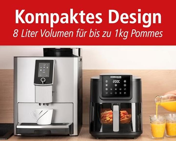 Actual product image Rommelsbacher Hot Air Deep Fryer FRH 1700