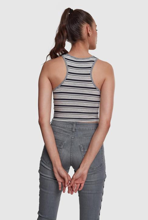 Immagine prodotto Urban Classics Top a strisce a coste per donna (L)