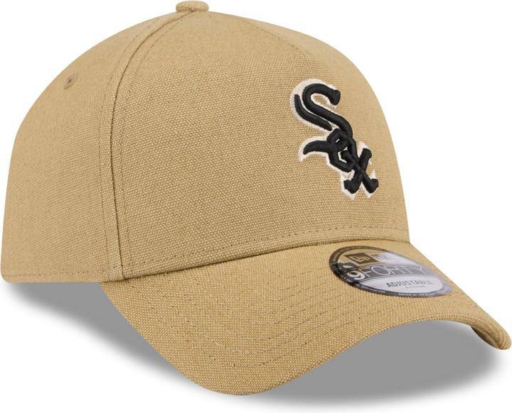 Actual product image New Era A-Frame Trucker Canvas Cap - Chicago White Sox beige (One size)