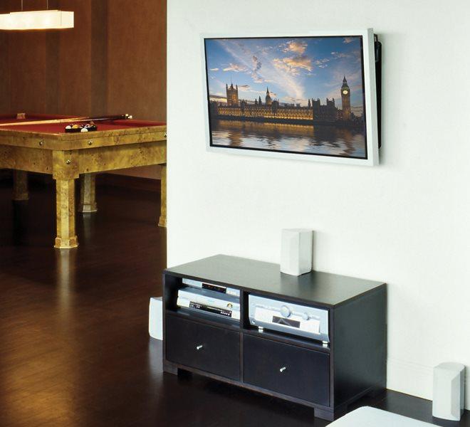 Produktbild b-tech BTV501, universelle Wandhalterung bis 42", Schwarz (Wand, 40 kg)