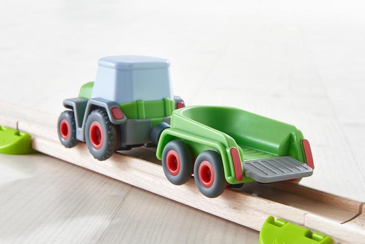 Actual product image Haba Kullerbü tractor with trailer