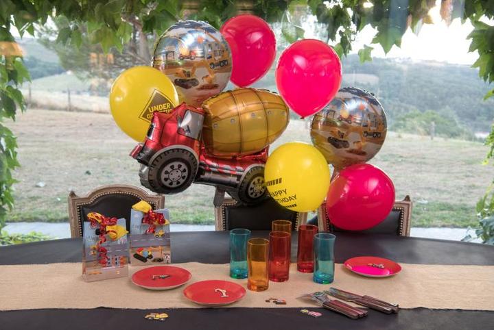 Produktbild Santex Ballon-Set - Baustelle (10x)