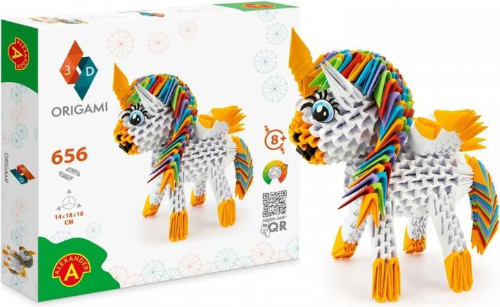Produktbild Selecta Spielzeug ORIGAMI 3D - Einhorn, 656 Teile