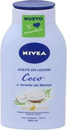 Actual product image NIVEA ACEITE EN LOCION coco & aceite de monoi 400 ml (Body lotion, 400 ml)