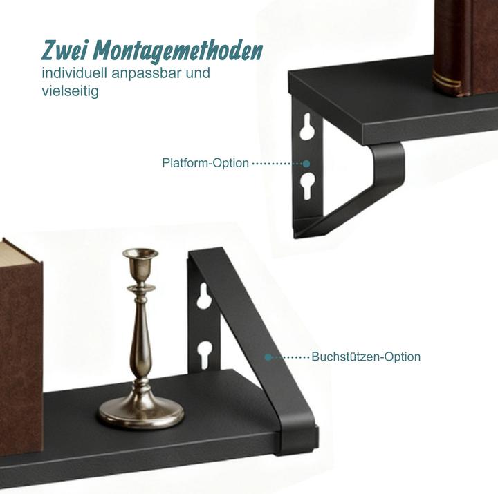 Produktbild Relaxdays Wandregal-Set (40 x 12 x 11 cm)