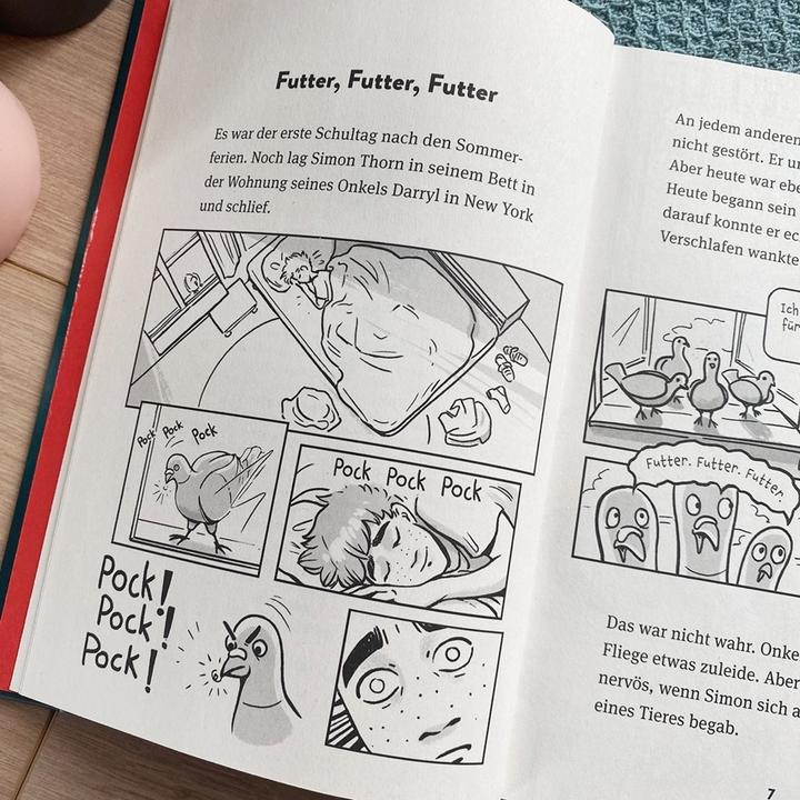 Actual product image Animox als Comic-Roman 1. Das Heulen der Wölfe (German, Aimée Carter, 2024)