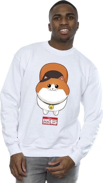 Immagine prodotto Disney Big Hero 6 Baymax Kitten Face Felpa Uomo (4XL)