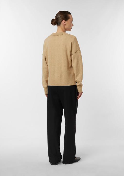 Immagine prodotto Comma Strickpullover Polopullover aus Baumwollmix mit modernem V-Ausschnitt und Cashmere Touch (38)