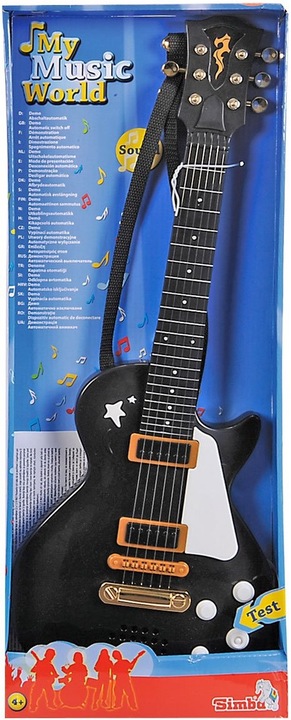 Actual product image Simba MMW Rock guitar, 2-sort. (German, French, Italian, English)