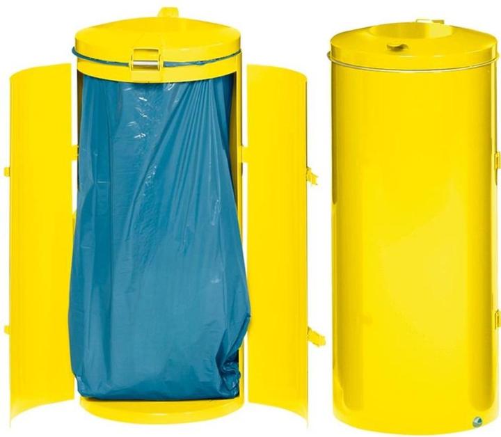 Produktbild VAR Stahlblech-Abfallsammler für 120-l-Sack (120 l)