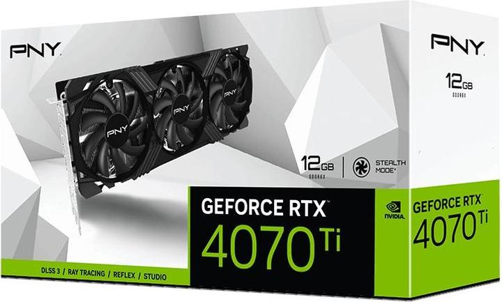 Produktbild PNY GeForce RTX 4070 Ti 12GB Verto (12 GB)