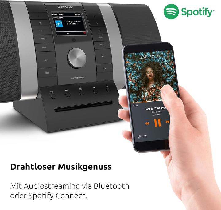 Actual product image TechniSat Multyradio 4.0 SE (Web radio, DAB+, FM, Bluetooth, Wi-Fi)
