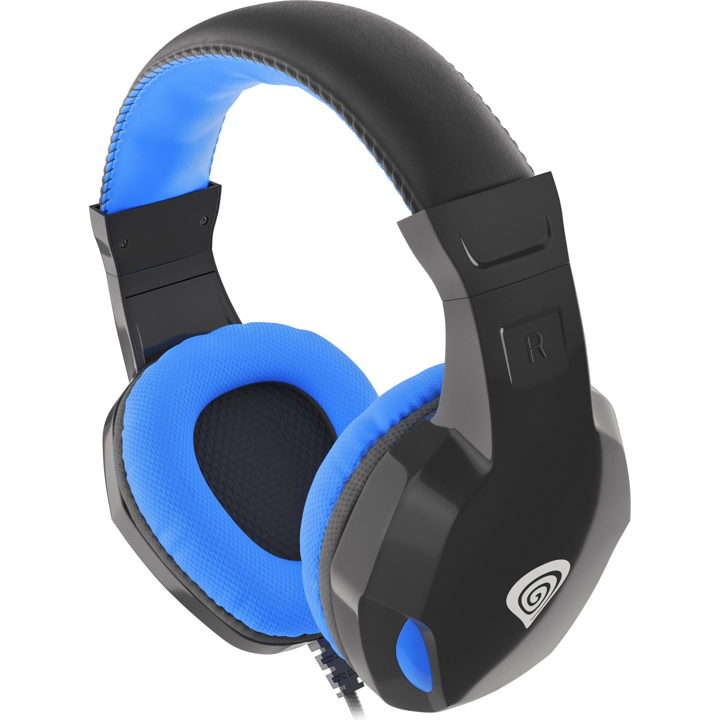 Thumbnail - Genesis ARGON 100 (Kabelgebunden), Gaming Headset, Blau, Schwarz