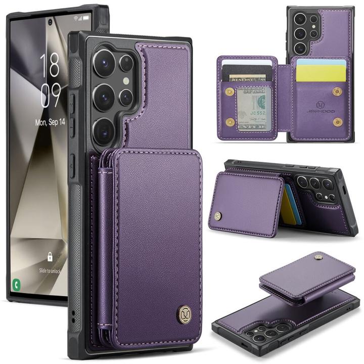 Produktbild Cover-Discount 2-in-1 Backcover mit Kreditkarten-Etui (Samsung Galaxy S24 Ultra)