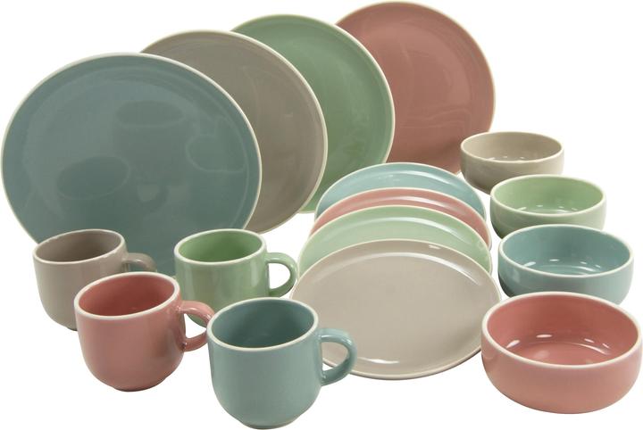 Produktbild CreaTable Chicago Pastell (16 Stk.)