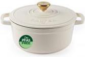 Produktbild Salter BW13771C Chester 3.4L Cast Iron Casserole Pot 24 cm, Cream