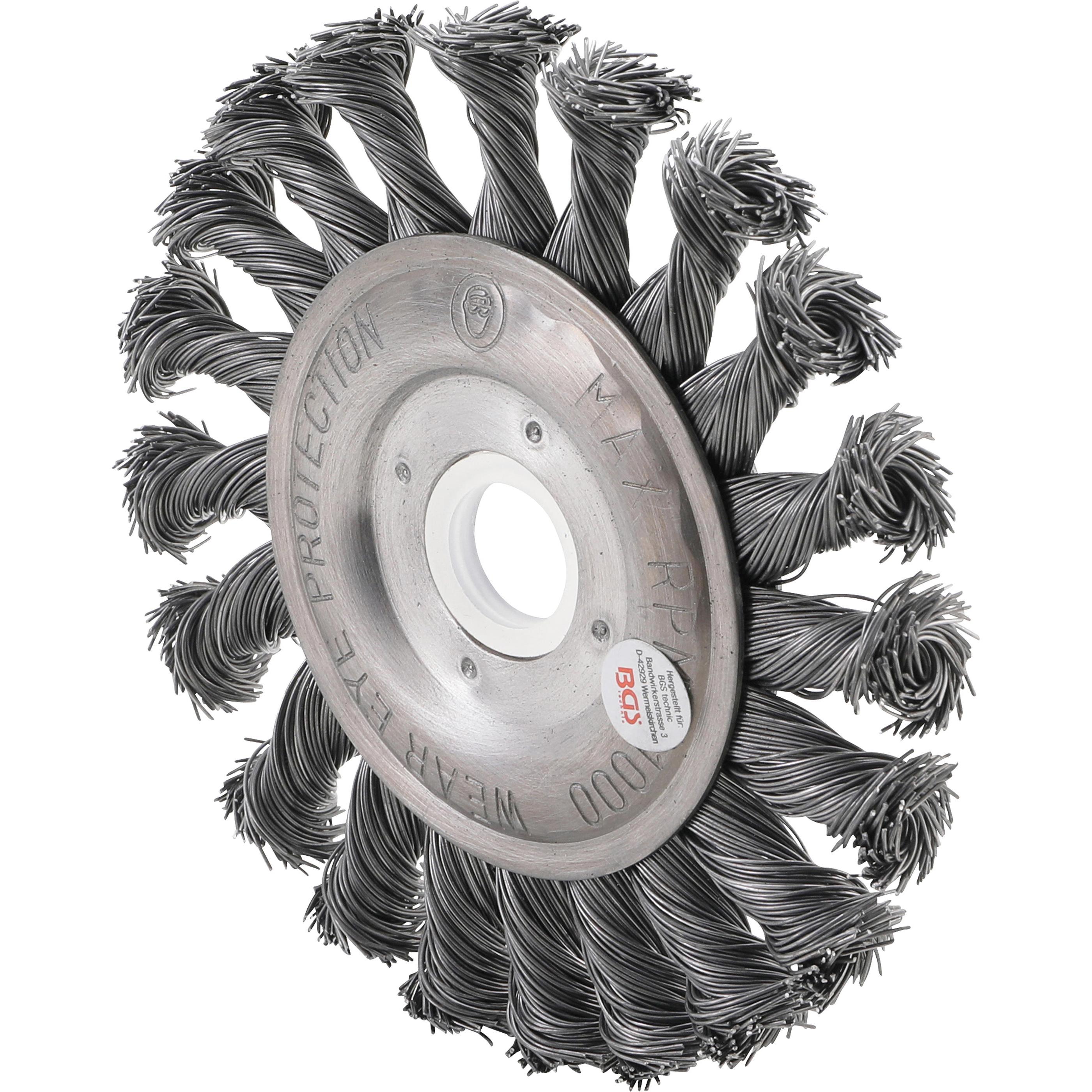 BGS Scheibenbürste / Zopfrundbürste | Ø 115 mm (3985)