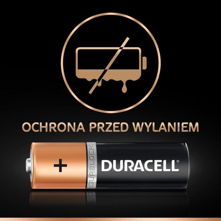 Actual product image Duracell LR6 Alkaline Basic (4 pcs., AA, 1000 mAh)