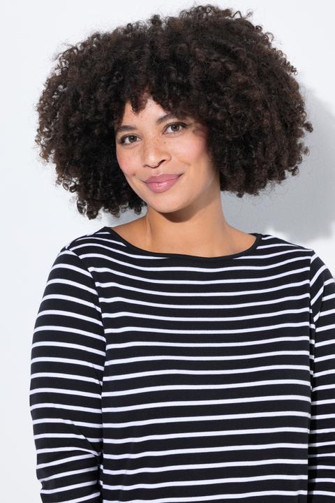 Produktbild Angel of Style T-Shirt, Classic Fit, Ringel, 3/4-Ärmel (48)