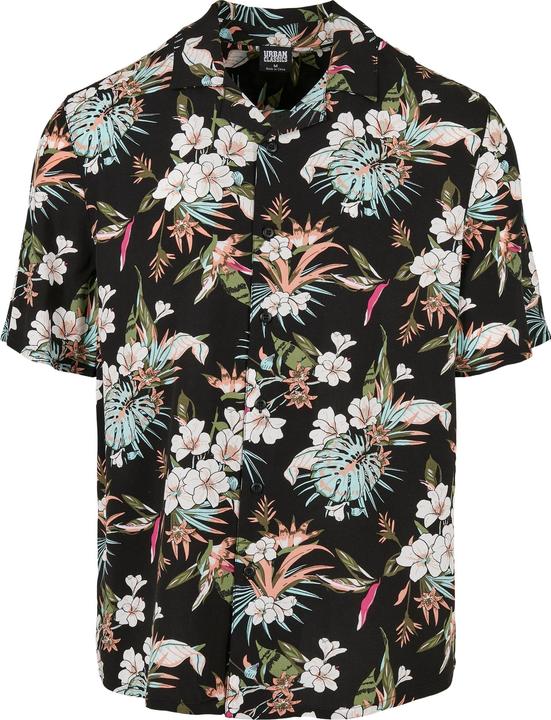 Produktbild Urban Classics Viscose AOP Resort Shirt (S)