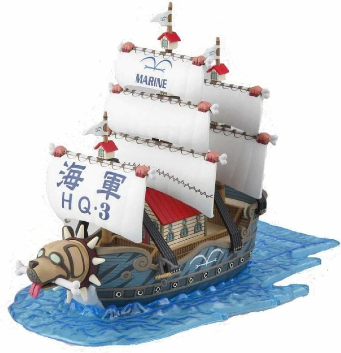 Actual product image Bandai ONE PIECE GARP’S WARSHIP #08