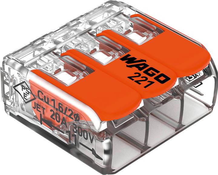 Wago Pince de connexion COMPACT 221-413