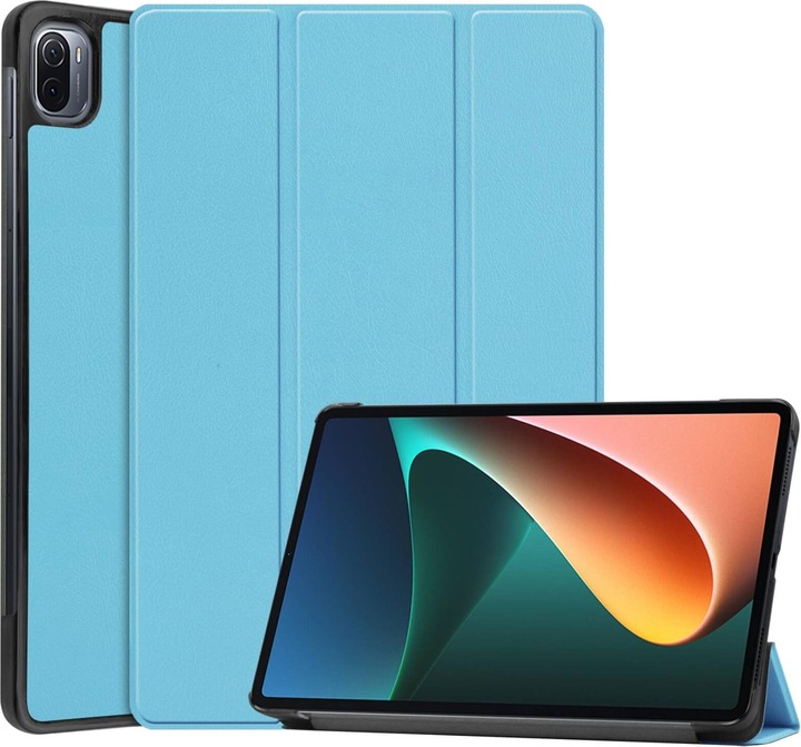 Cover-Discount Xiaomi Pad 5 - Tri-fold Smart Case hellblau (Xiaomi Pad 5)