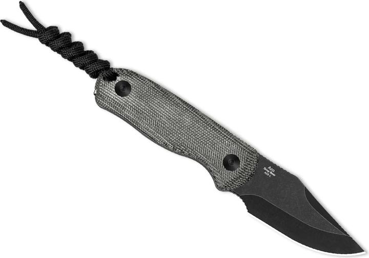 Produktbild Kizer Drop Bear Fixed AEB-L Grey Micarta (6.30 cm)