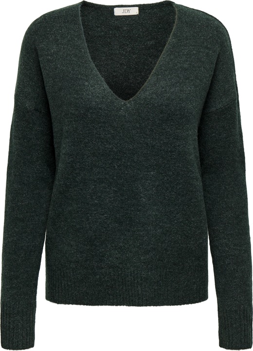 JdY V-Ausschnitt Strickpullover Strickpullover (XL)