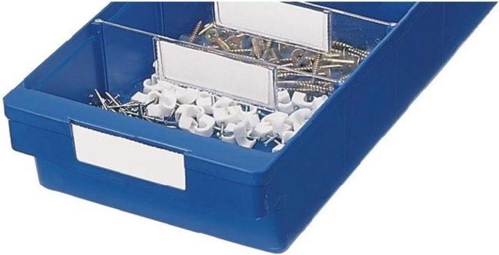 NoName Etikett weiss für Kleinteilebox B152 mm VE 10 Stk.