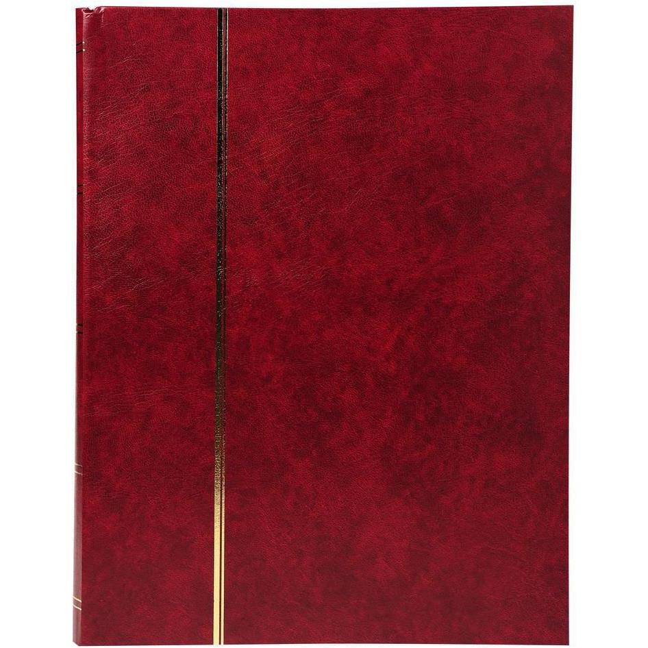 Exacompta, Fotoalbum, Briefmarkenalbum aus Halbleder (22.5 x 30.5 cm)